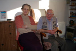 Picture with my Father at his 90th Birthday, 26/11/2006