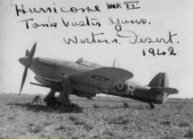 Aircraft fitted with 40mm Cannon used for "tankbusting". Guns were fitted to aircraft at Shandhur Egypt in 1942.